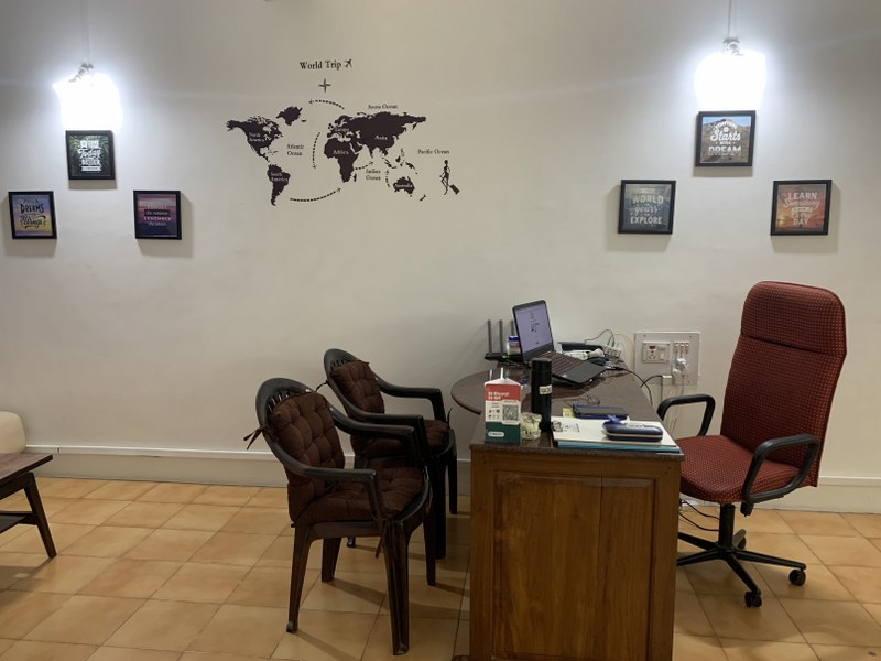 Consultation room at Goa Dentist in Fatorda, Margao